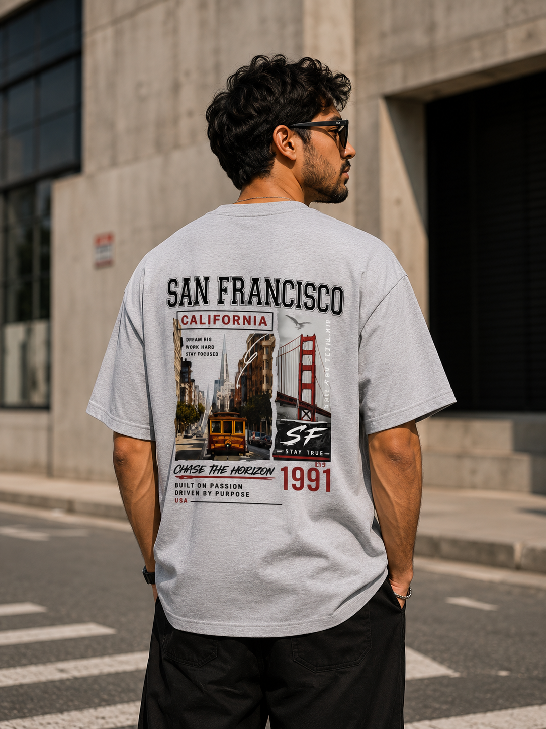 San Francisco – Unisex Oversized Classic T-Shirt 🌉