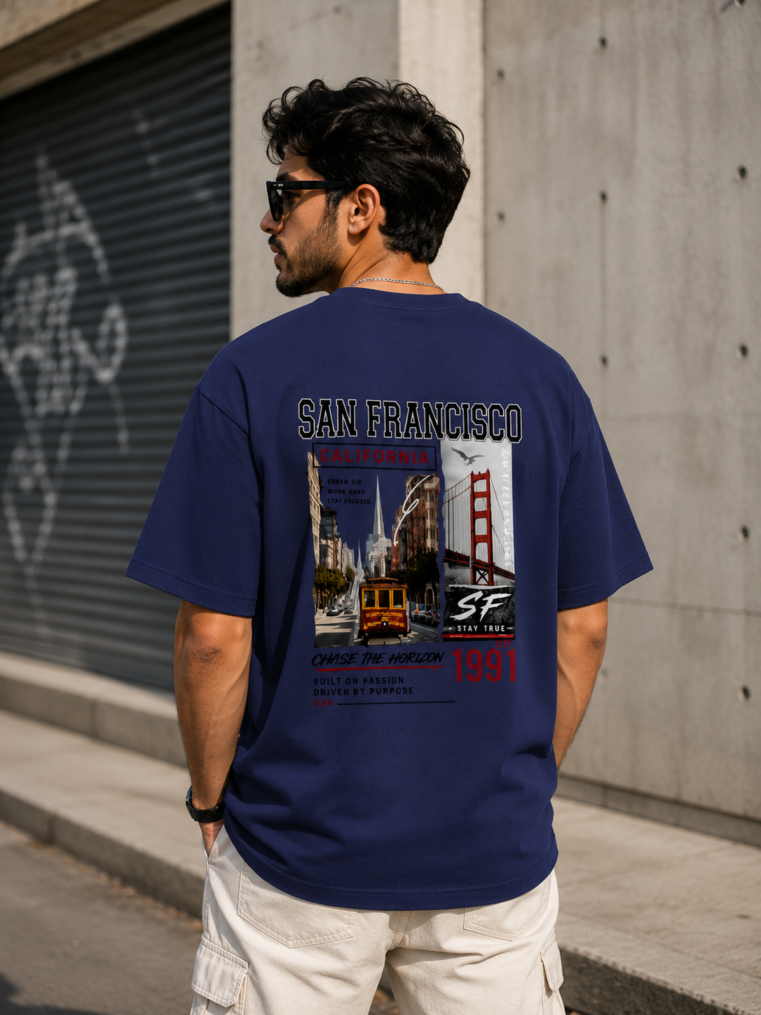 San Francisco – Unisex Oversized Classic T-Shirt 🌉