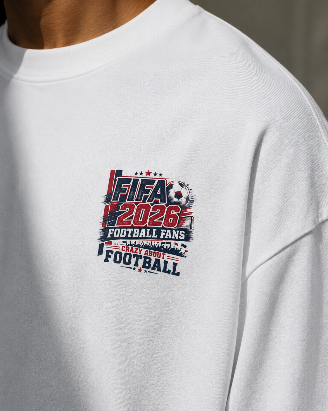 FIFA 2026!! Football Fans Unisex Terry Oversized Tee