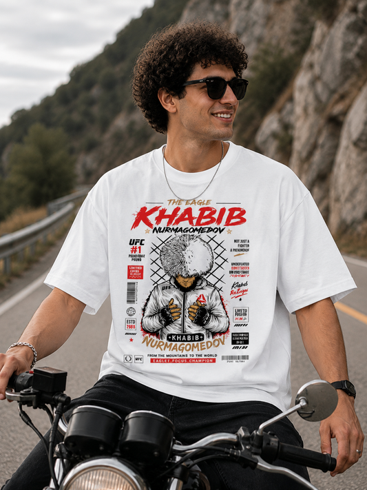 The Eagle — Khabib Unisex Oversized Classic T-Shirt