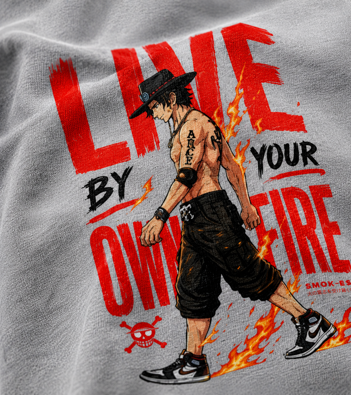 Live By Your Own Fire Unisex Oversized Classic T-Shirt