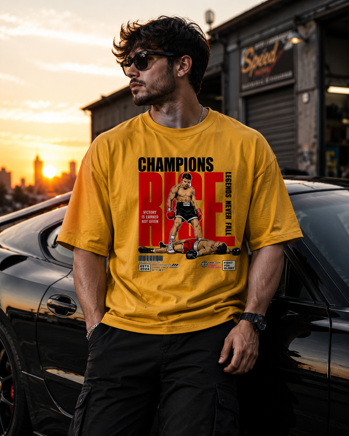 Champion Unisex Oversized Classic T-Shirt