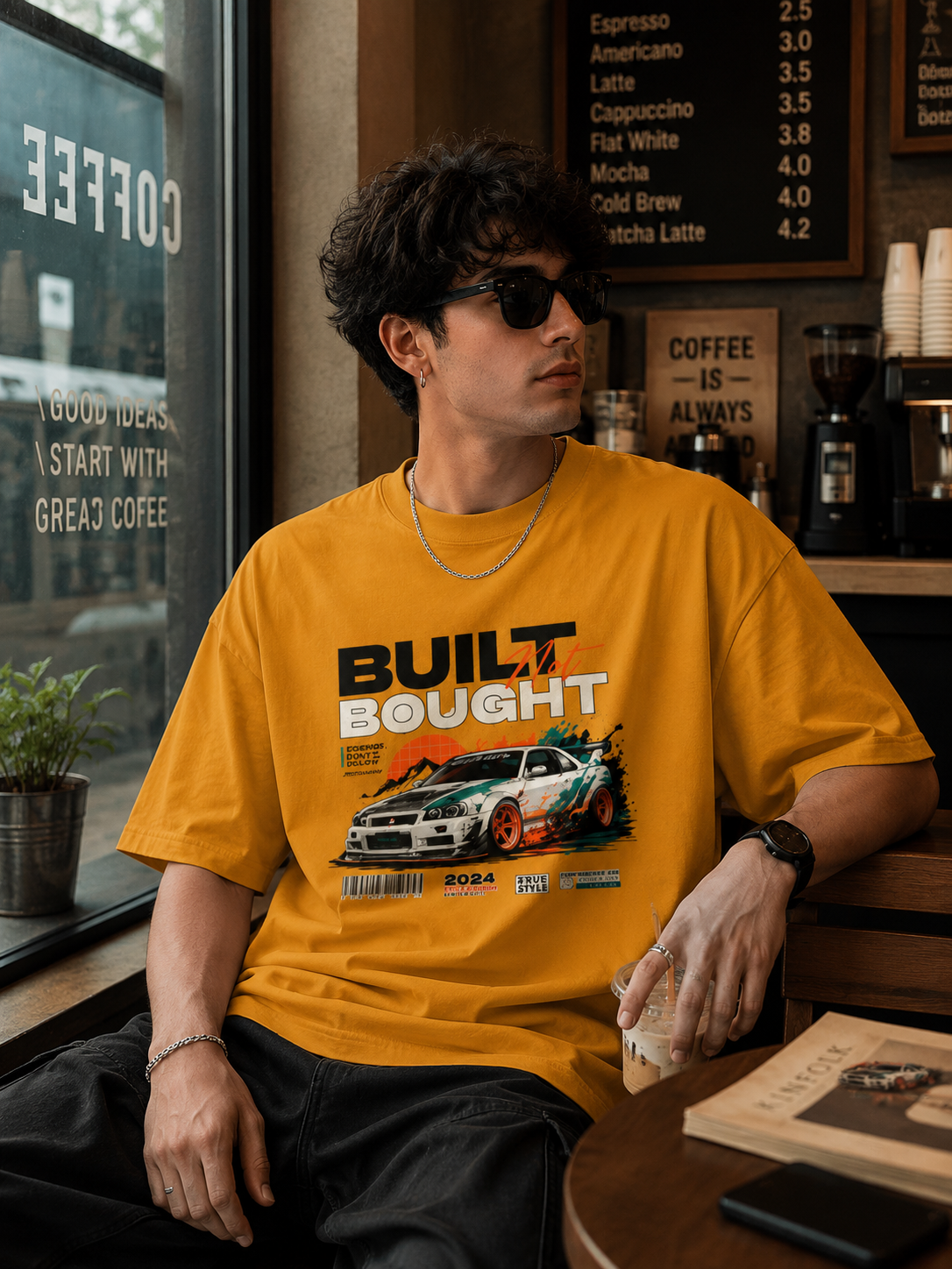 Built Unisex Oversized Classic T-Shirt