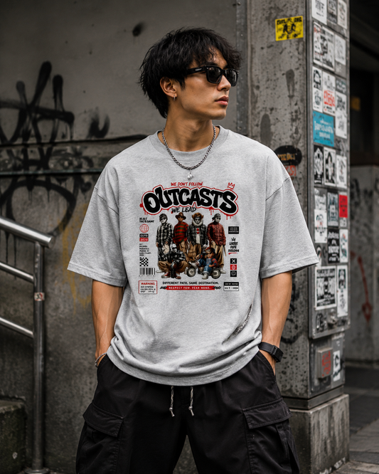 Outcast Unisex Oversized Classic T-Shirt