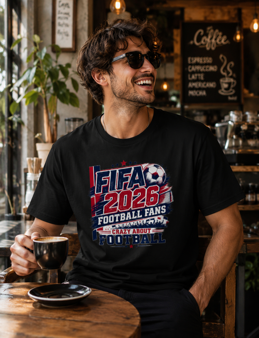 FIFA 2026 For Football Lover Unisex Standard Crew T-Shirt