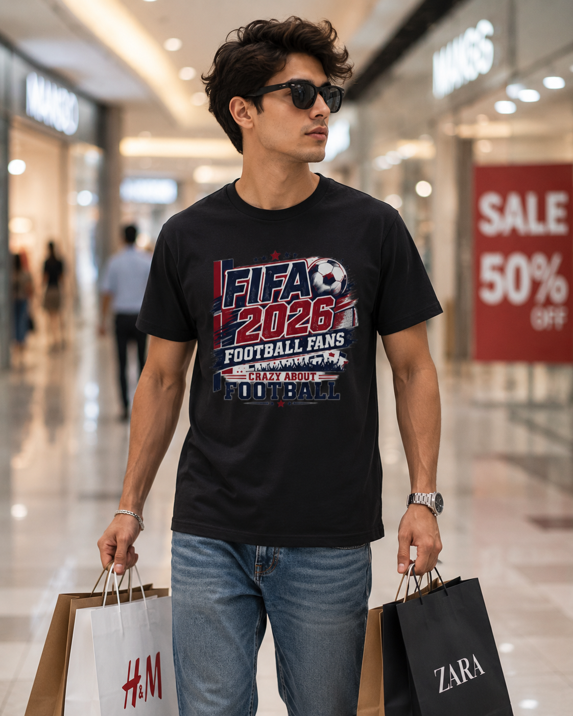 FIFA 2026 For Football Lover Unisex Standard Crew T-Shirt