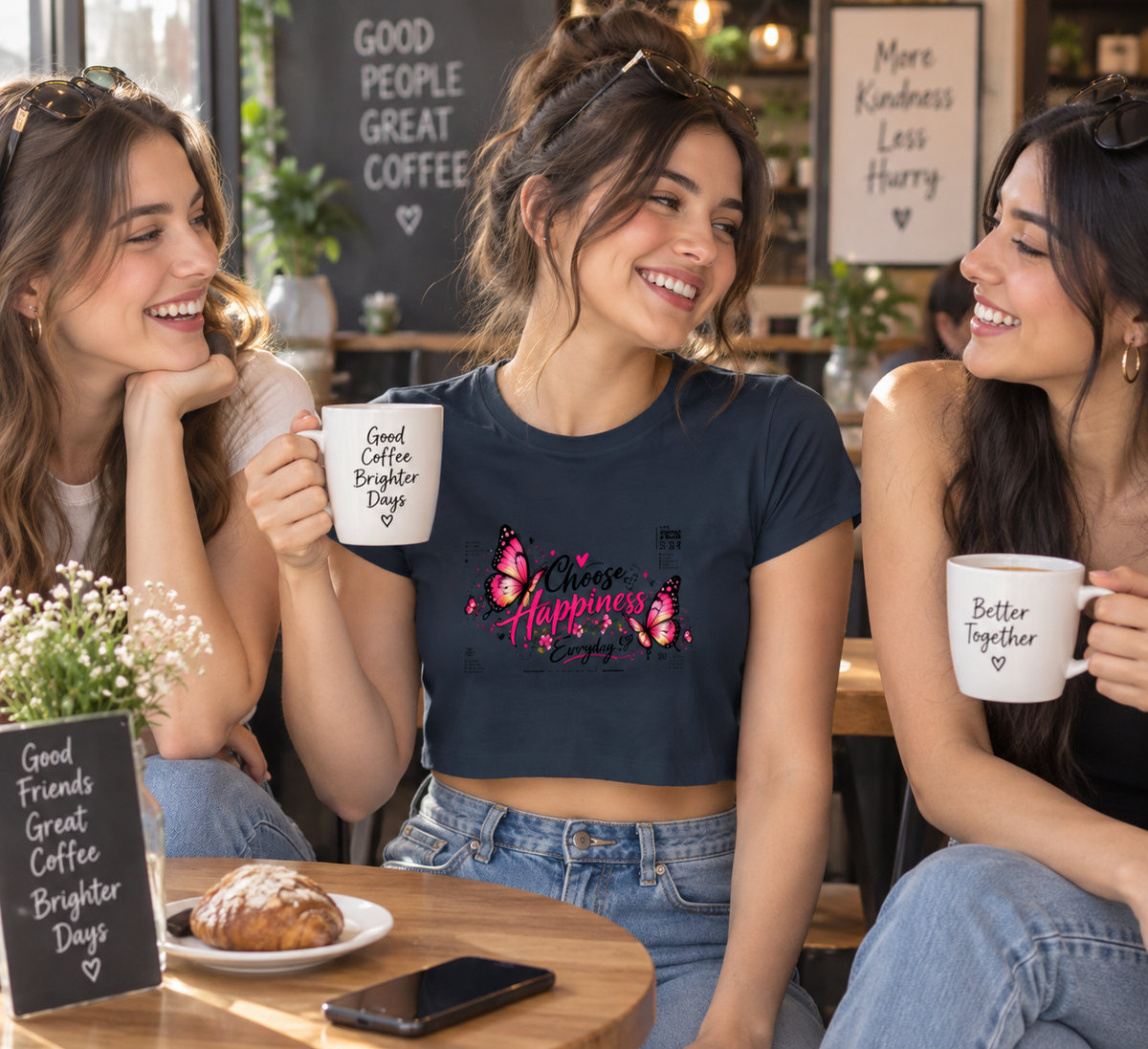Happiness Crop Top