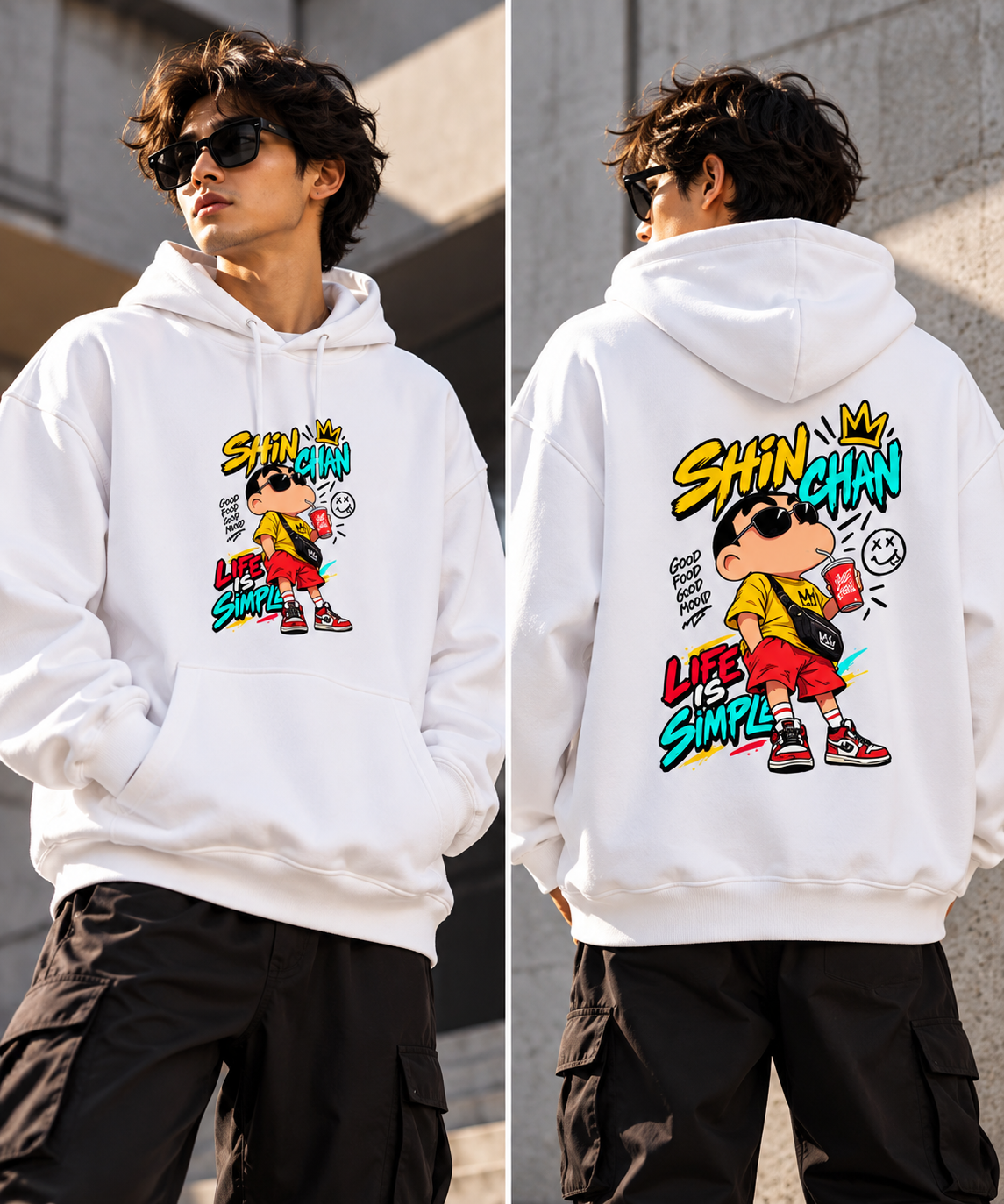 Shin chan Unisex Hoodie